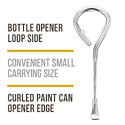 TCP Global Metal Paint Can Bucket Bottle Lid Opener