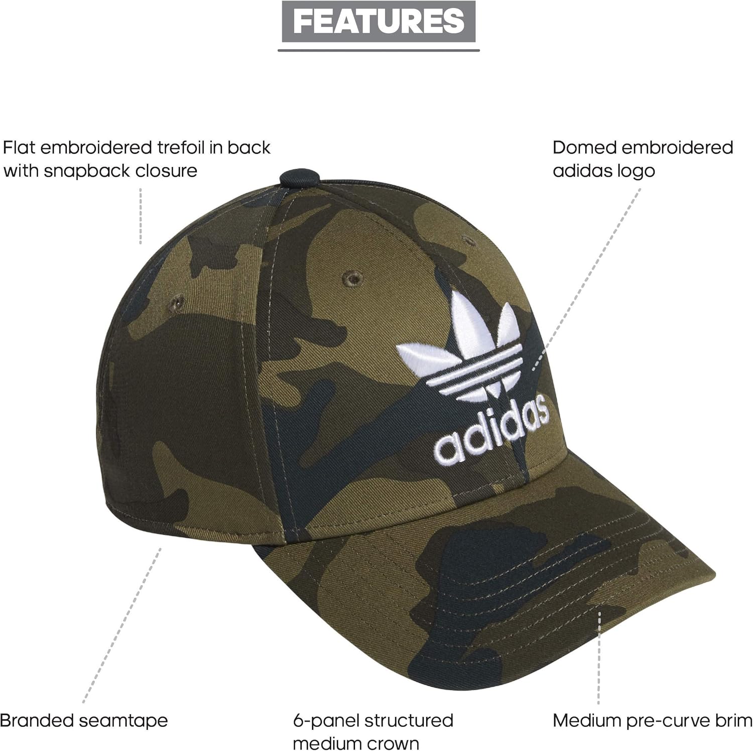 adidas snapback cap