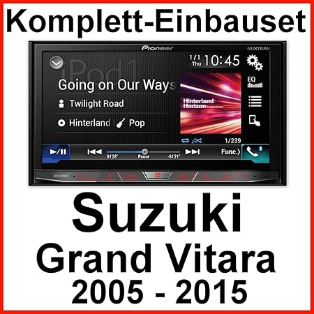 Complete Set For Suzuki Grand Vitara Jt Pioneer Amazon De Elektronik Complete Set For Suzuki Grand Vitara Jt Pioneer Amazon De Elektronik