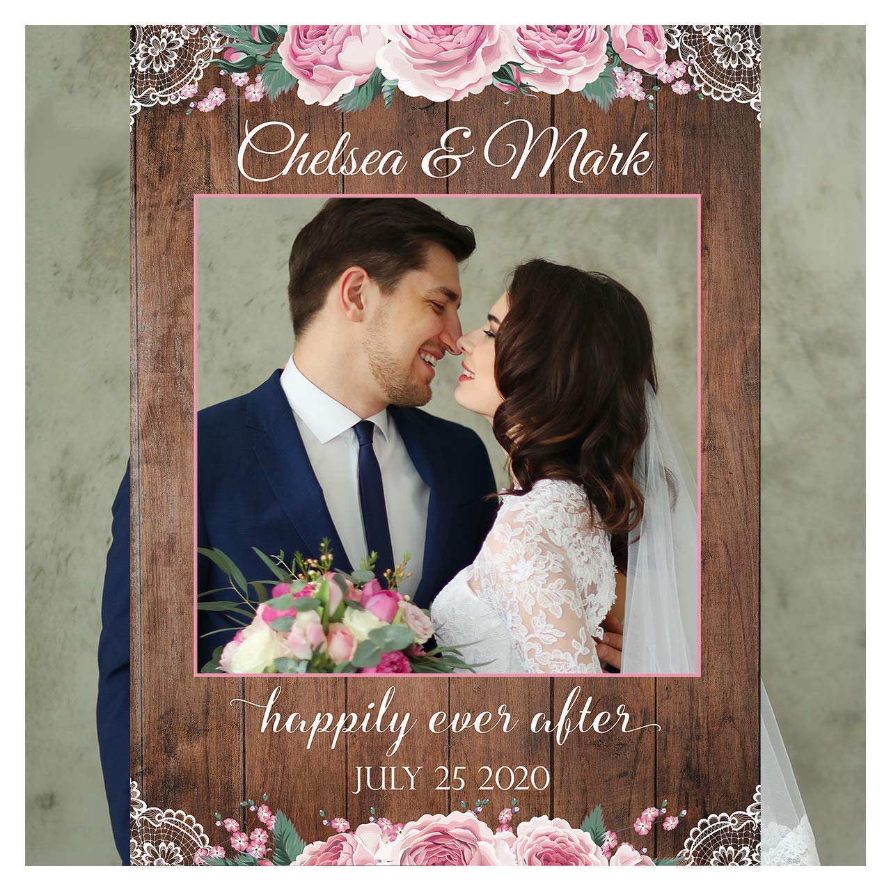 Amazon.com: Wedding Props, Selfie Frame for Wedding Pictures, Size ...