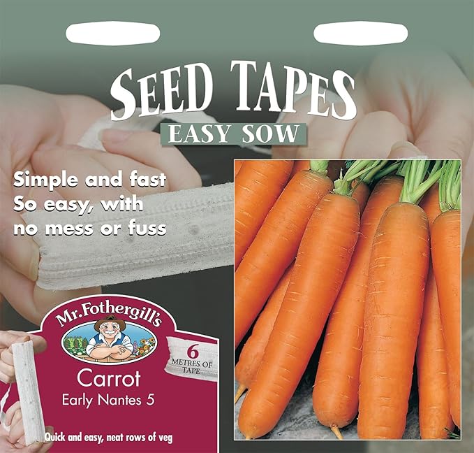 Mr Fothergills Pictorial Packet Vegetable Carrot Early Nantes