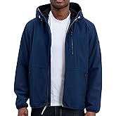 Michael Kors mens Softshell Jacket With Faux Sherpa Lining, Wind and Water Resistant Jackets for Men