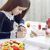 Halobios Lovely Gourmet Fruit Eraser Four Boxes 20 Pieces Cute Food Themed view 3