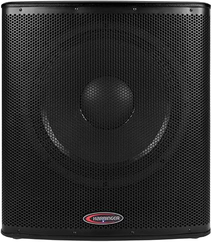 harbinger powered subwoofer