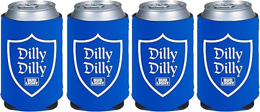 dilly dilly beer koozie