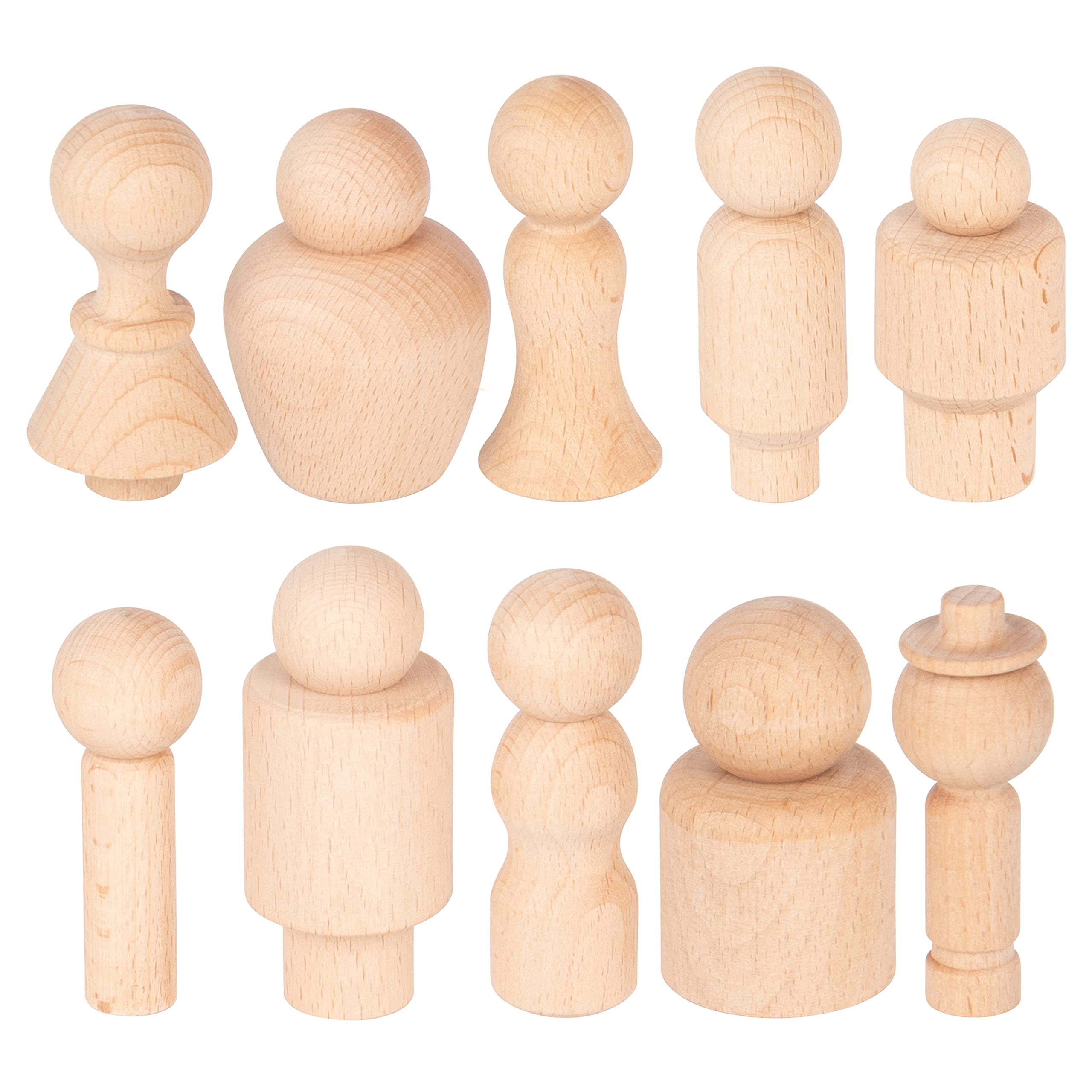 TickiT 74009 Wooden Community Figures