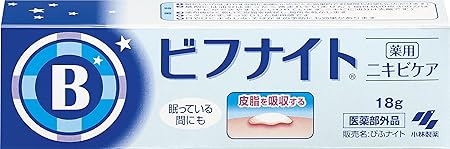 Amazon 薬用ビフナイト ニキビケア 18g 医薬部外品 びふナイト ビューティー 通販