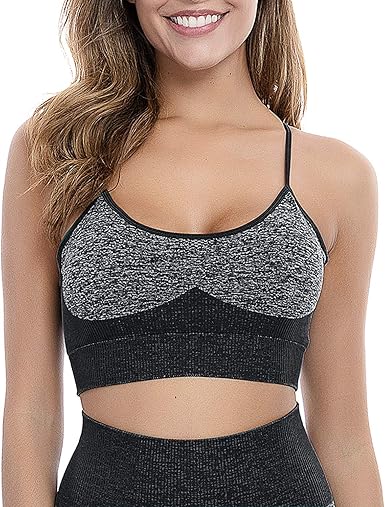 cute yoga bras
