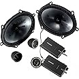 Kicker 46CSS684 CS-Series CSS68 6x8-Inch (160x200mm) Component System with .75-inch tweeters, 4-Ohm (Pair)