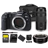 Canon EOS RP Mirrorless Camera with RF 75-300mm Lens & Adapter Bundle | For Photography & 4K Video | 26.2MP Full-Frame Mirror