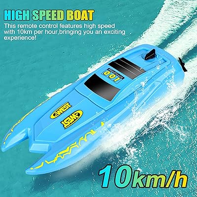 Buy Rc Boat Remote Control Boats For Pools And Lakes H126 Mini Racing Boats 2 4ghz 10km H High Speed Remote Control Boat For Kids Adults Boys Girls Online In Japan B07slyljnm