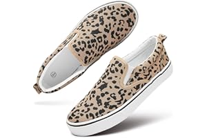 HASH BUBBIE Women's Slip on Sneakers Womens Canvas Slip on Shoes Fashion Canvas Sneakers for Women Non Slip Loafers Casual Shoes