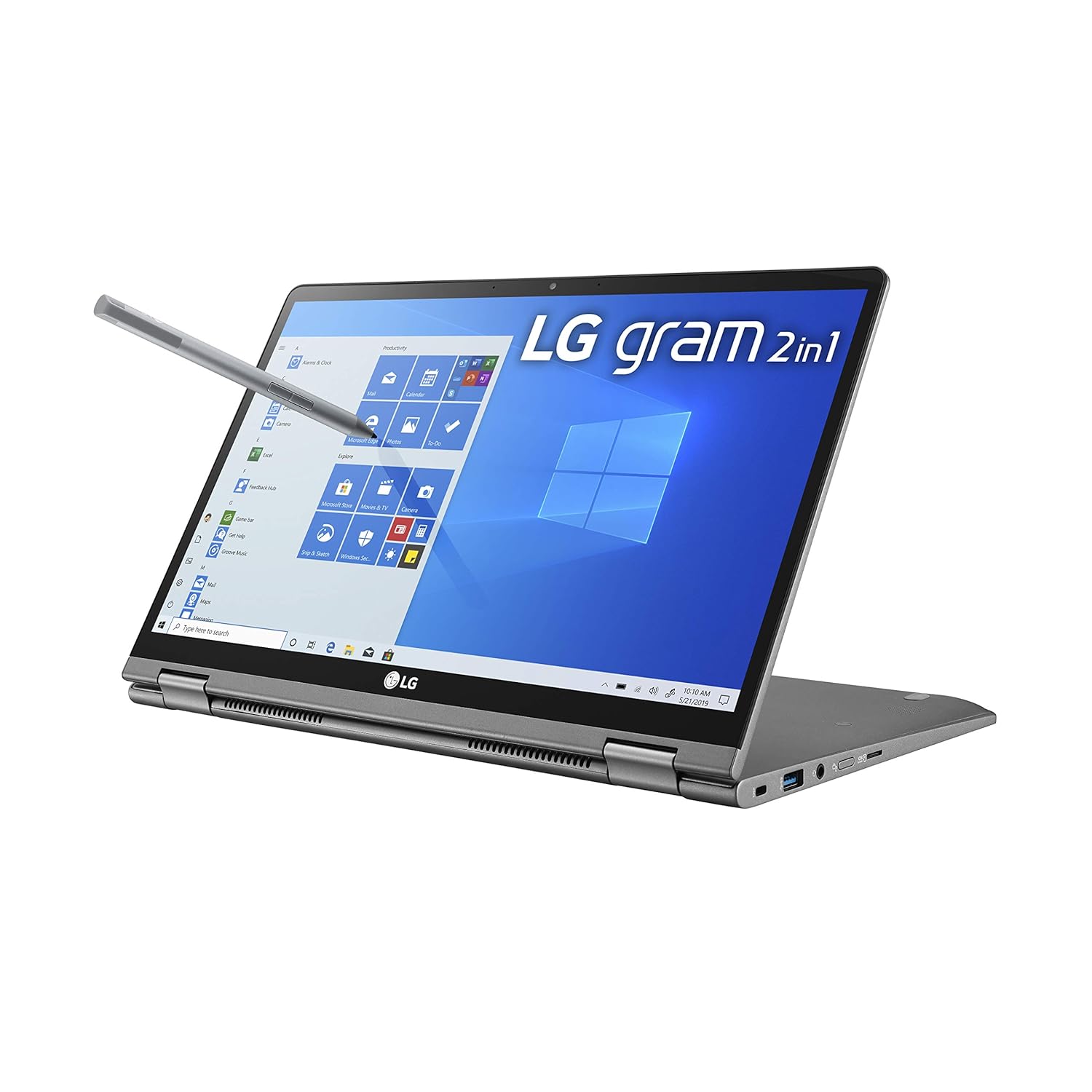 Amazon.in Buy LG Gram 2in1 Convertible Laptop 14" Full HD IPS