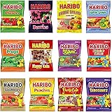 Haribo Gummy Gummies Candy Assorted Variety (Pack of 12) - SET OF 2