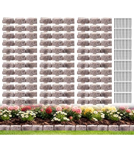 Amazon.com : EasyFlex No-Dig Landscape Edging with Anchoring