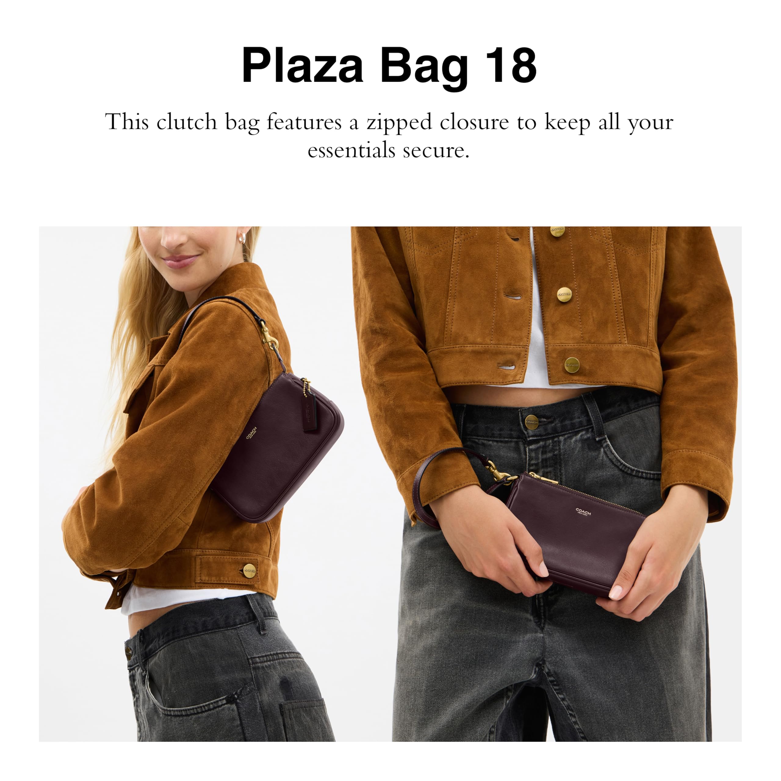 Coach Plaza Bag 18