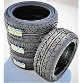 4 x Forceum Hena 225/45ZR17 94W XL All Season Passenger Tires | Passenger High Performance All Season Traction 94W Rated Extra Load Radial Construction Black Sidewall Tires