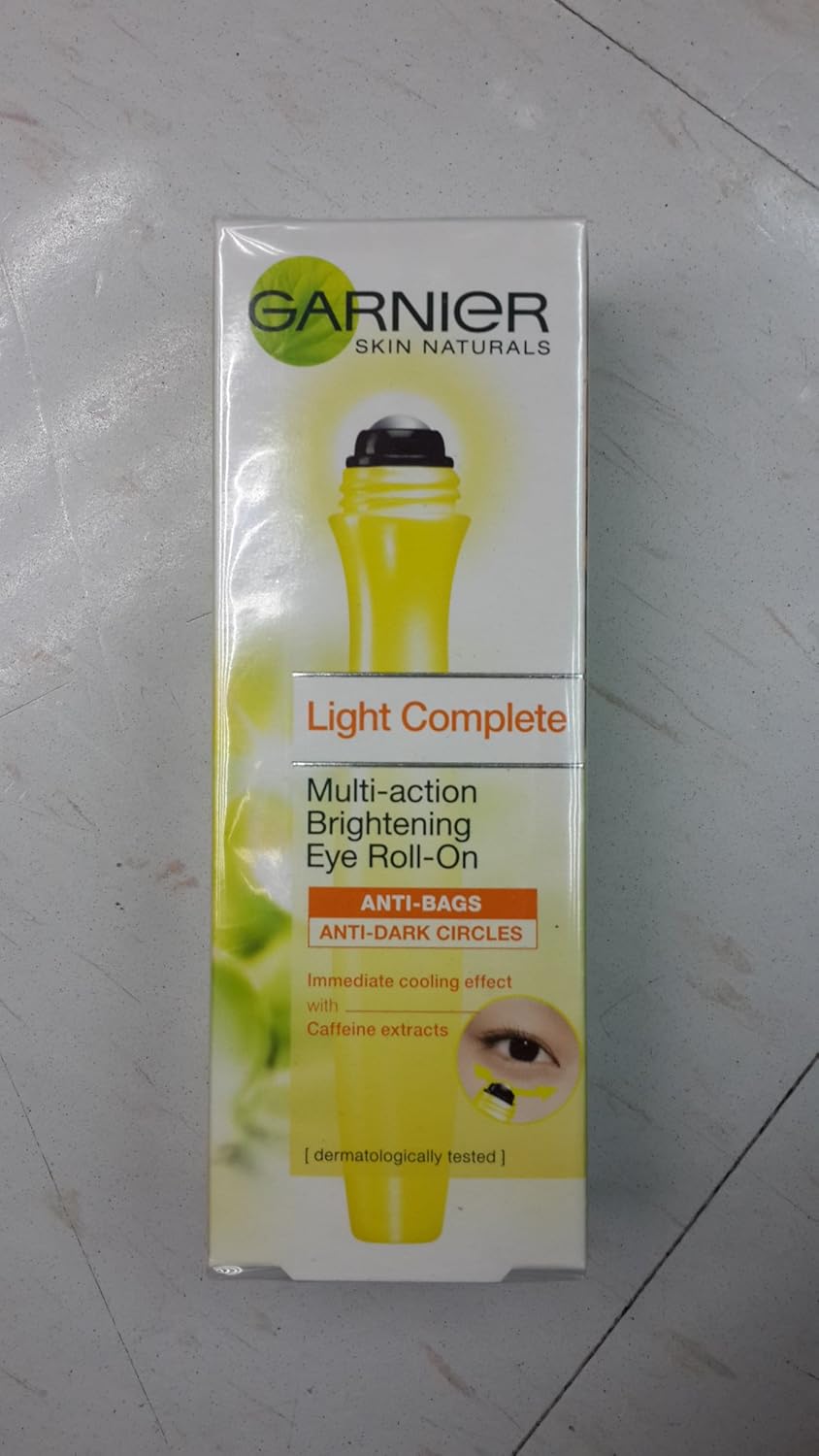 garnier light complete multi action brightening eye roll on