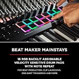 M-Audio Oxygen Pro 61 MIDI Keyboard Controller with NKS Beat Pads Faders view 5