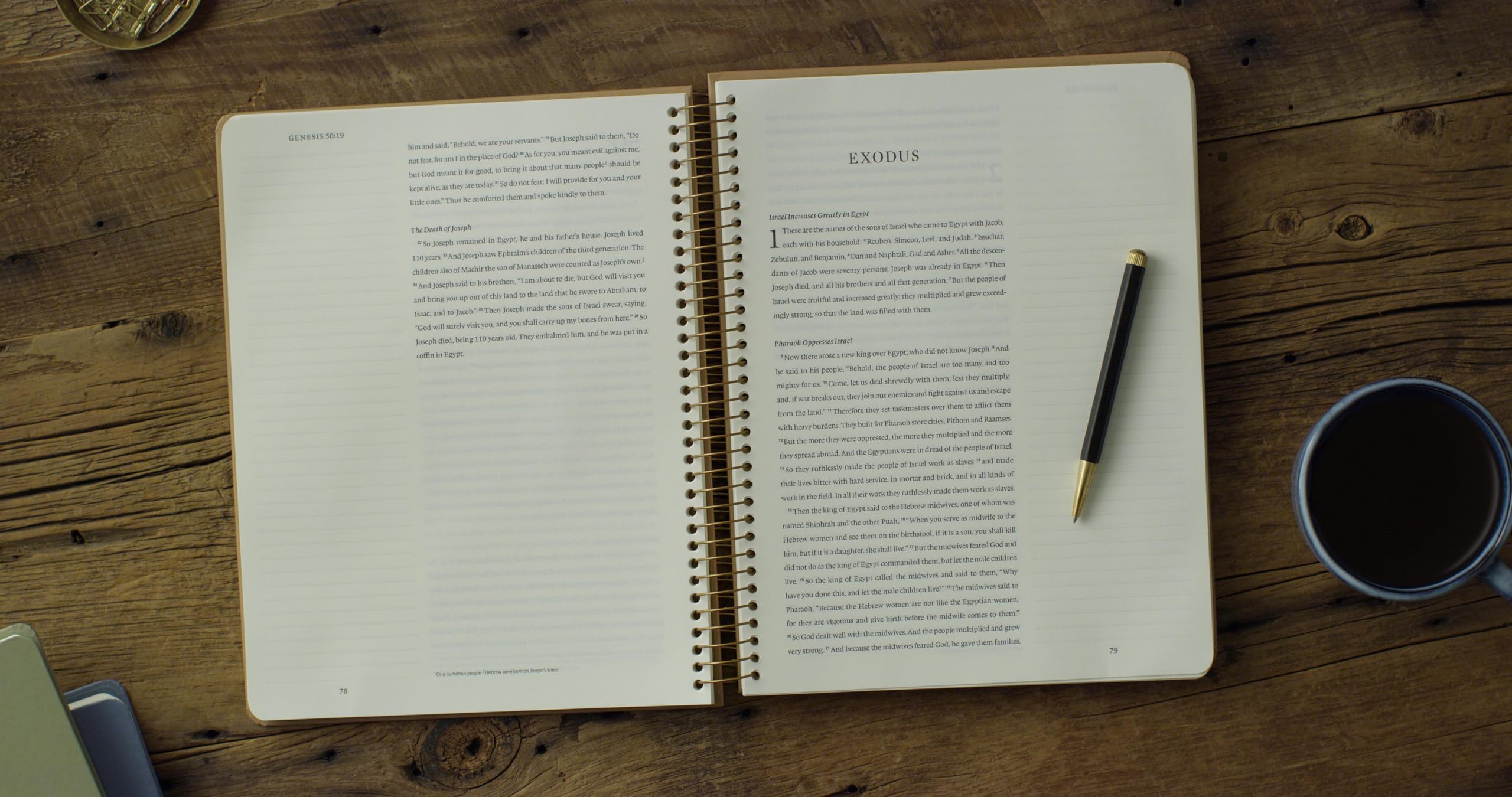 ESV Spiral-Bound Journaling Bible, Pentateuch (Hardcover) ESV Spiral-Bound Journaling Bible, Pentateuch (Hardcover) Hardcover