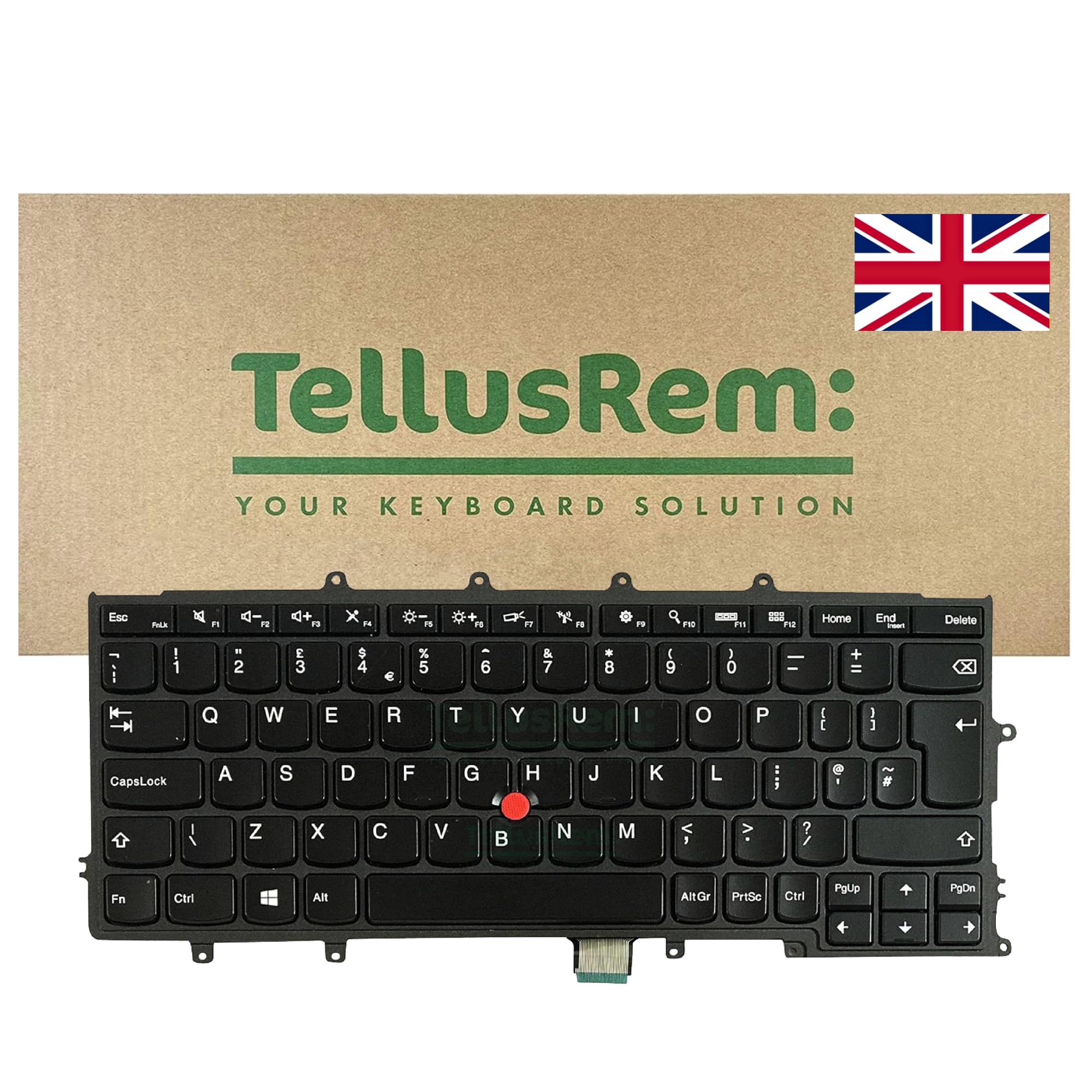 replacement UK non-backlit keyboard for Lenovo Thinkpad X230s X240 X240S X240I X250 X260 X270