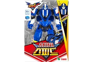 youngtoy TOBOT V Mini Speed/B Type/1ea/Transformer Robot from car Toy/Korean Animation Robot Character/Age Recommended: 36+ M