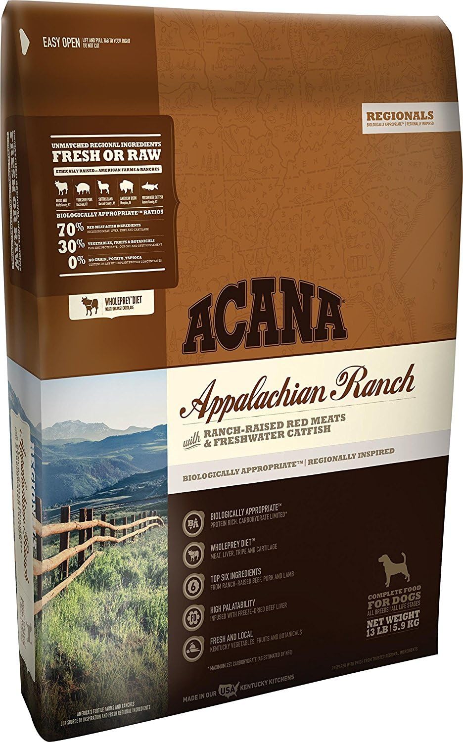 acana red meat dry dog food
