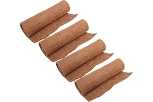 CATIEBYE 4pcs Natural Coir Chicken Nesting Pads Reusable Washable Nest Box Liners 50x30cm for Hen Coop