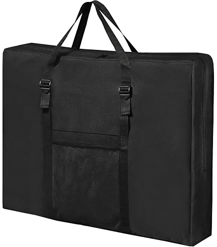 Amazon.com : SIRUITON Folding Table Storage Bag, Portable 600D