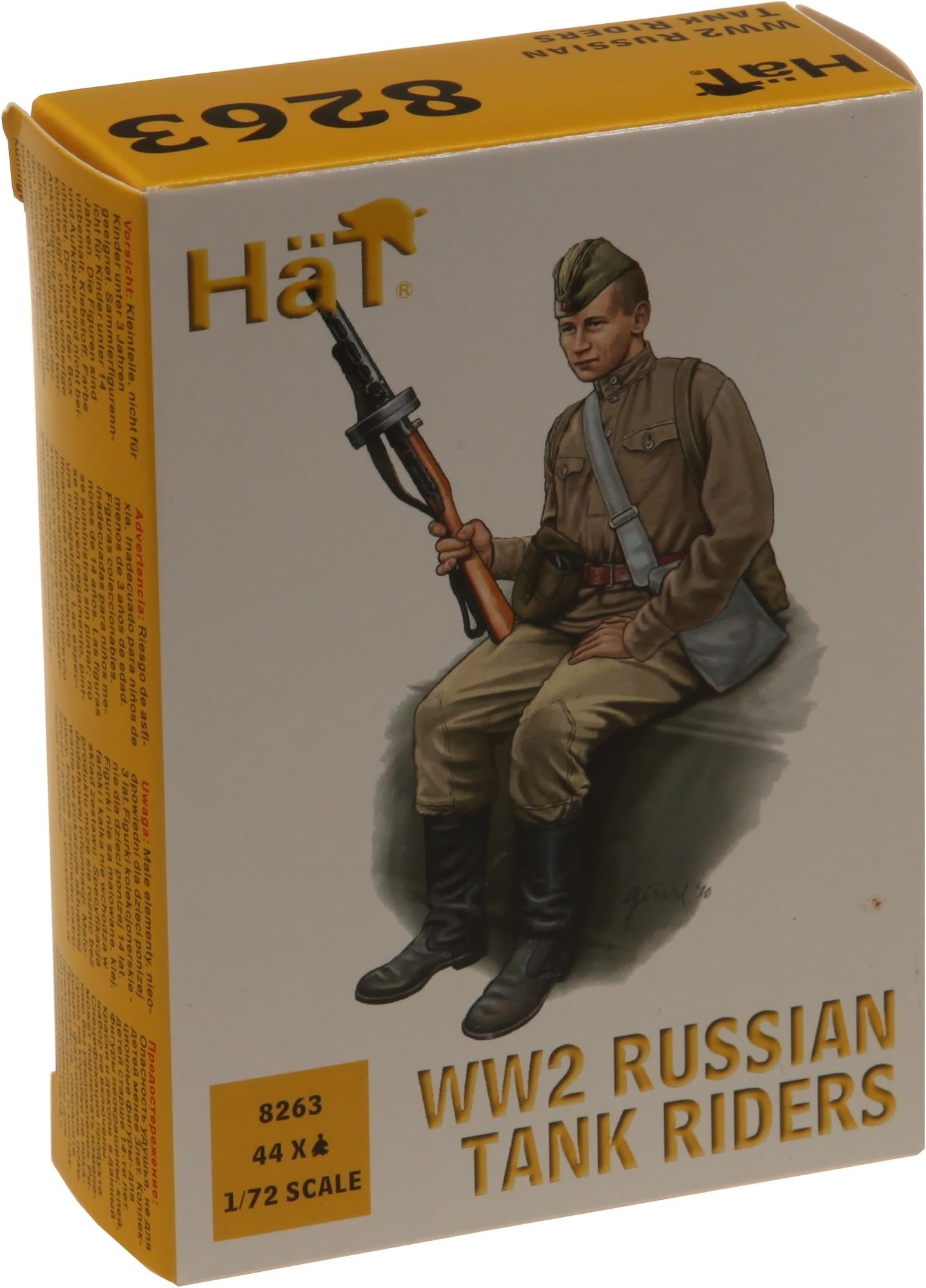 Unbekannt Hät 82635 - 1/72 WW2 Russian Tank Riders