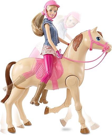 caballo barbie camina