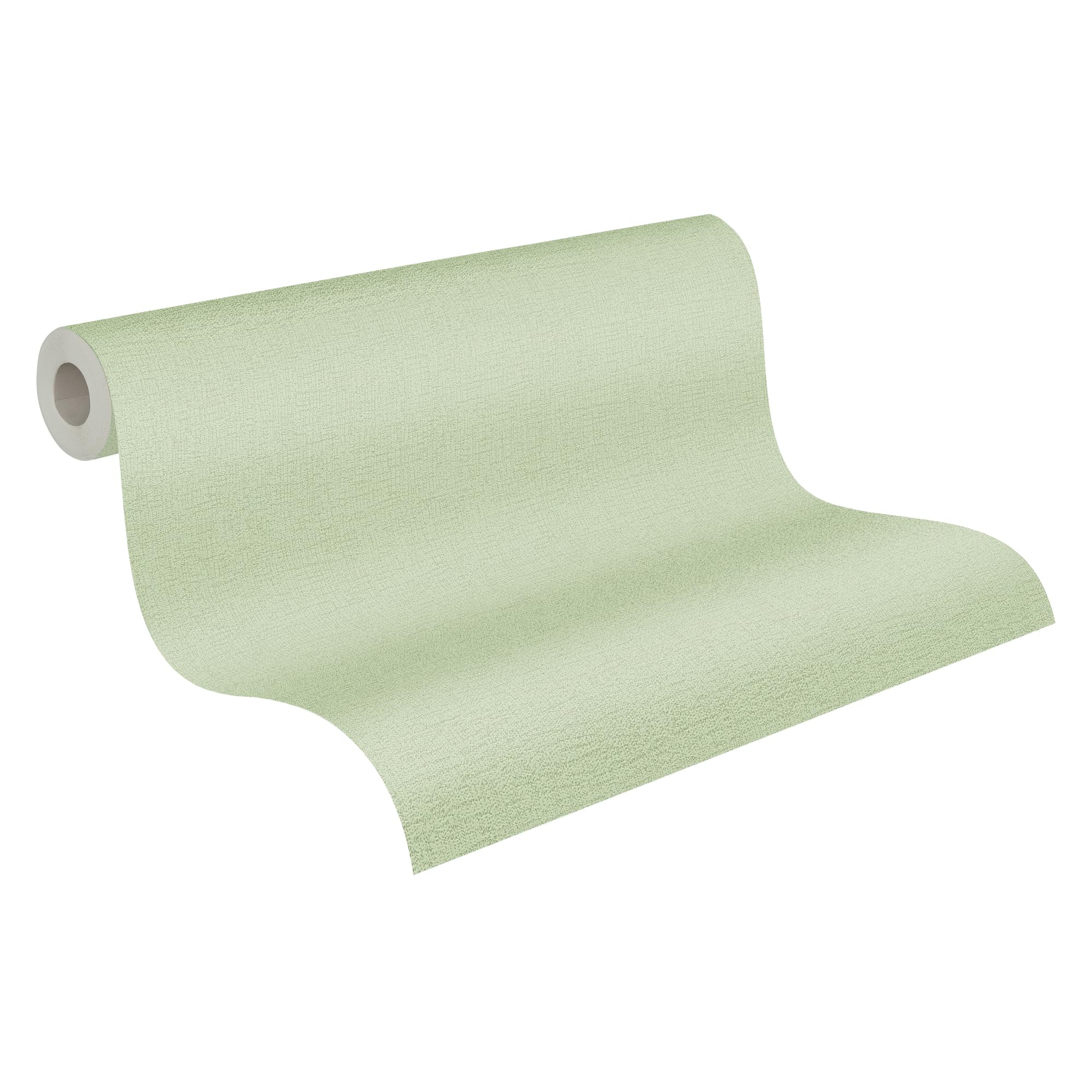 A.S. Création Plain Wallpaper Attractive Non-Woven 10.05 m x 0.53 m Green Made in Germany 378315 37831-5