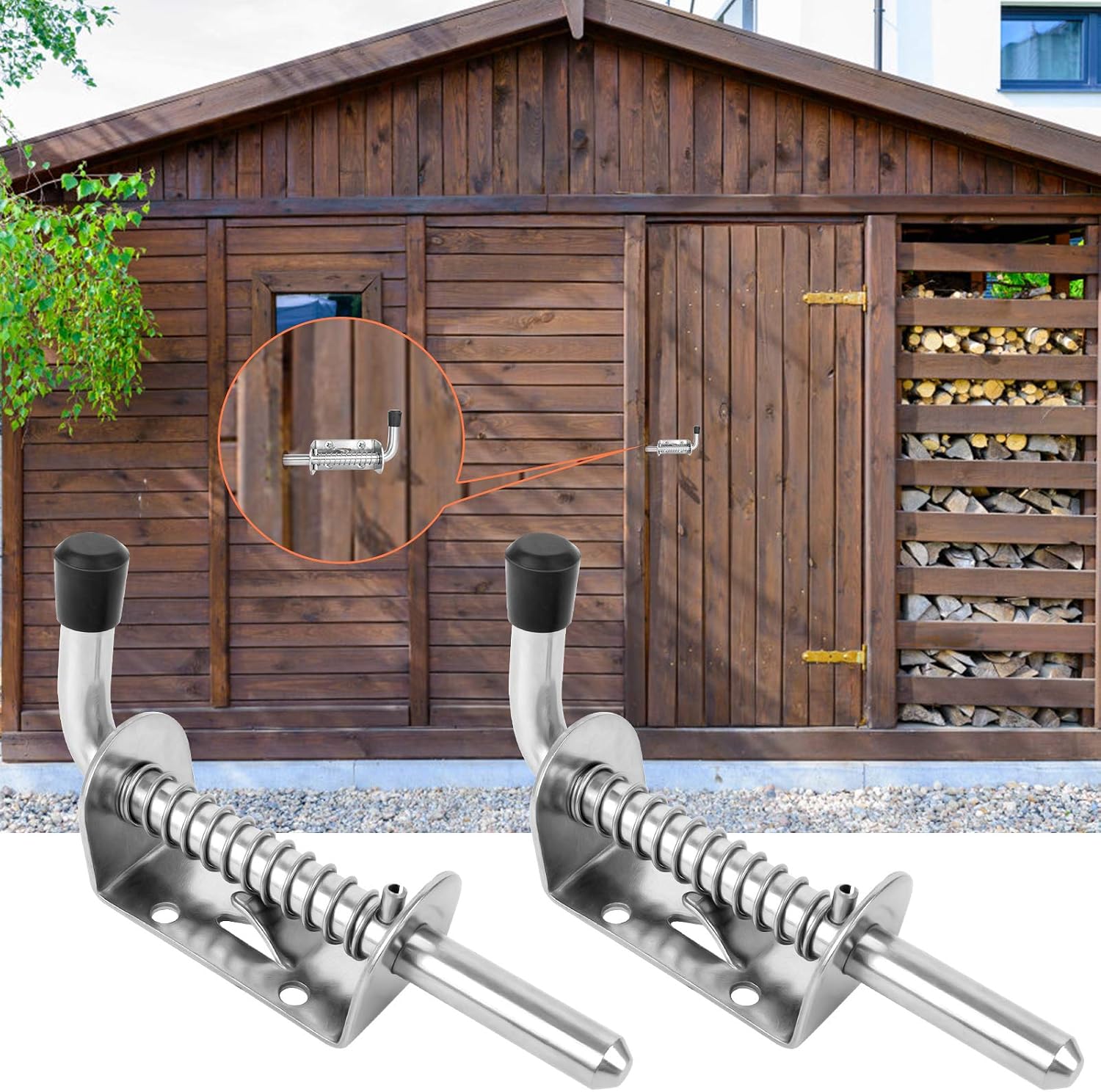 Huayue 2 PCS Spring Loaded Latch - Image 3