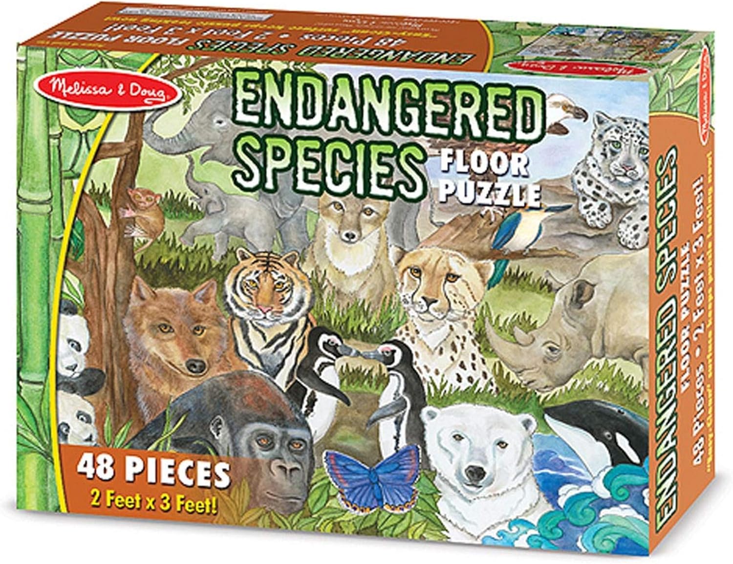 melissa and doug endangered species puzzle
