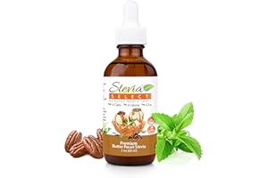 Stevia Select Butter Pecan Flavored Liquid Stevia – Zero Calorie Coffee, Tea, Drink & Baking Sweetener, All-Natural, No Erythritol, Keto-Friendly Sugar Alternative, 300 Servings – 2 Oz (1 Pack)