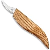 BeaverCraft Wood Chip Carving Knife for Beginners & Kids - Safety Whittling Knives - Small Sloyd Carving Knife C18 - Wood Whi