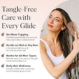 Kitsch Flexible Detangle Hair Brush with Bendable Frame Terracotta view 2