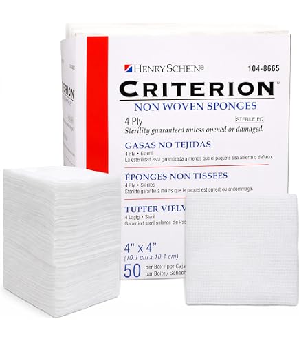 PEAU DE L'ANGE リネン クレンザー 4個セット Amazon.com: Criterion Non-Woven Gauze Sponges, 4