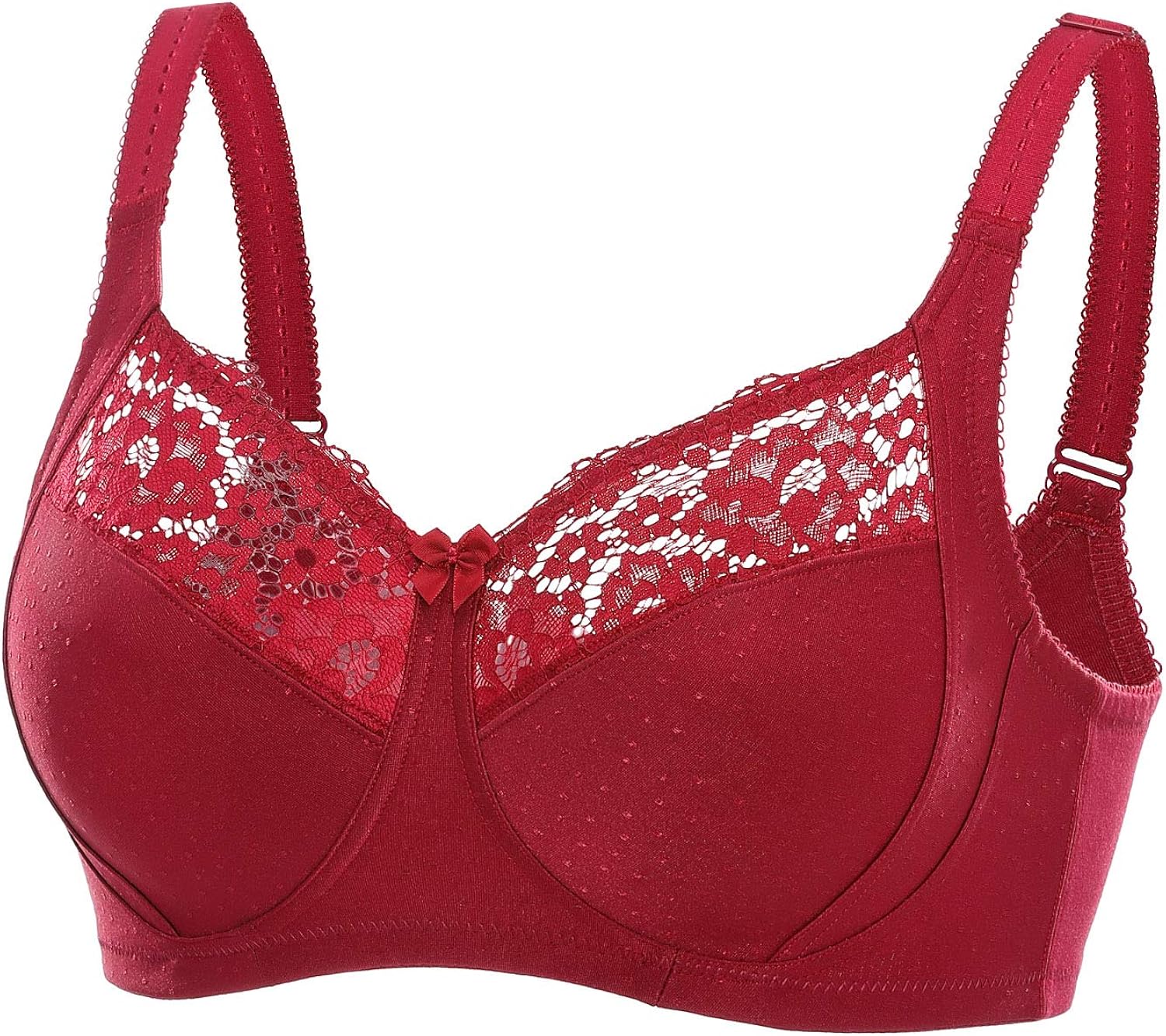 DELIMIRA Reggiseno Balconcino Senza Cuciture Con Ferretto – Coppe Preformate, Sostegno E Comfort Per Taglie Forti