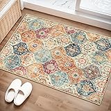 Lahome Moroccan Trellis Washable Rug, 2x3 Kitchen