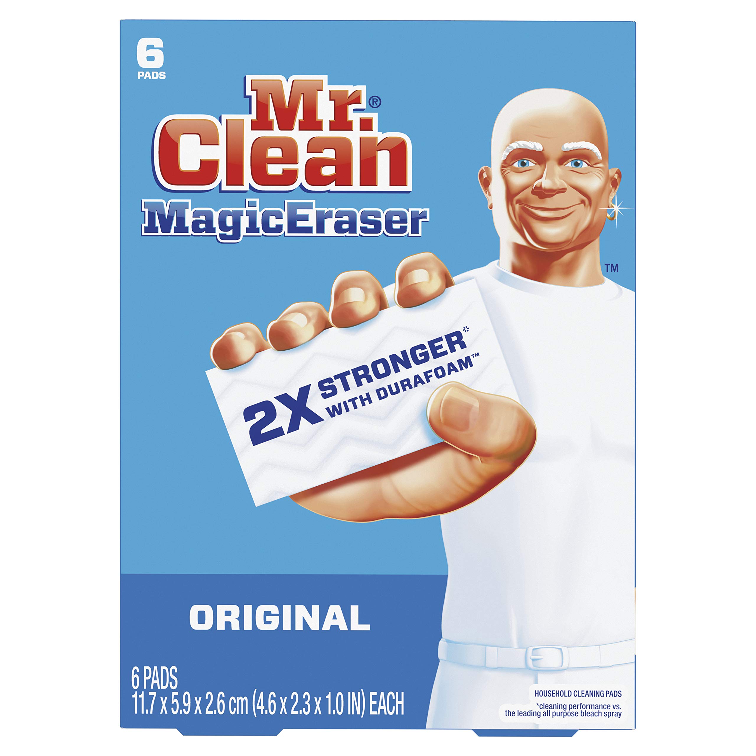 Mr. Clean Magic Eraser Original, 6 Count Buy Online in United Arab