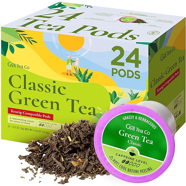 GYA TEA CO CLASSIC GREEN TEA POD (24...