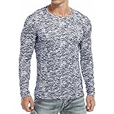 KUYIGO Mens Active T Shirts Sports Running Shirt Gym Workout Quick Dry Crew Neck Printing Tee Tops