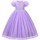 JerrisApparel Girls Princess Puffy Tulle Dress Wedding Pageant Party Prom Formal Ball Gown