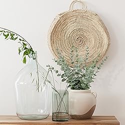 Tiyard 18pcs Eucalyptus Stems Artificial Eucalyptus