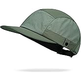 Croogo Quick Dry 5 Panel Hats Waterproof Baseball Cap Unstructured Curved Visor Sports Cap Mens Hat Golf Sun Hat for Outdoor