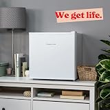 Russell Hobbs Table Top Larder Mini Fridge 43L Reversible Door White view 8