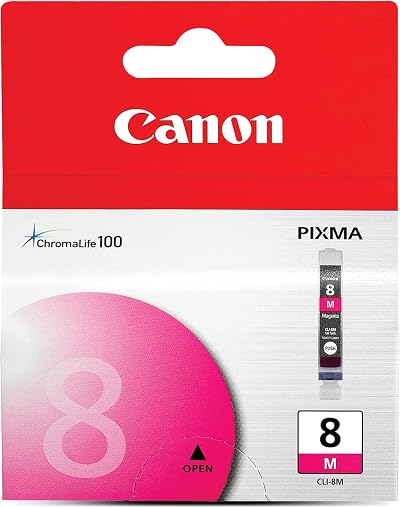 Canon CLI 8M Magenta Ink Tank Cartridge 13ml for MP800 Series - New OEM