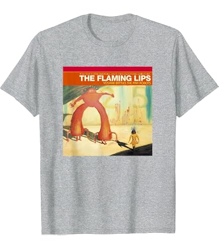The Flaming Lips Yoshimi Purple Classic T-Shirt | Amazon.com