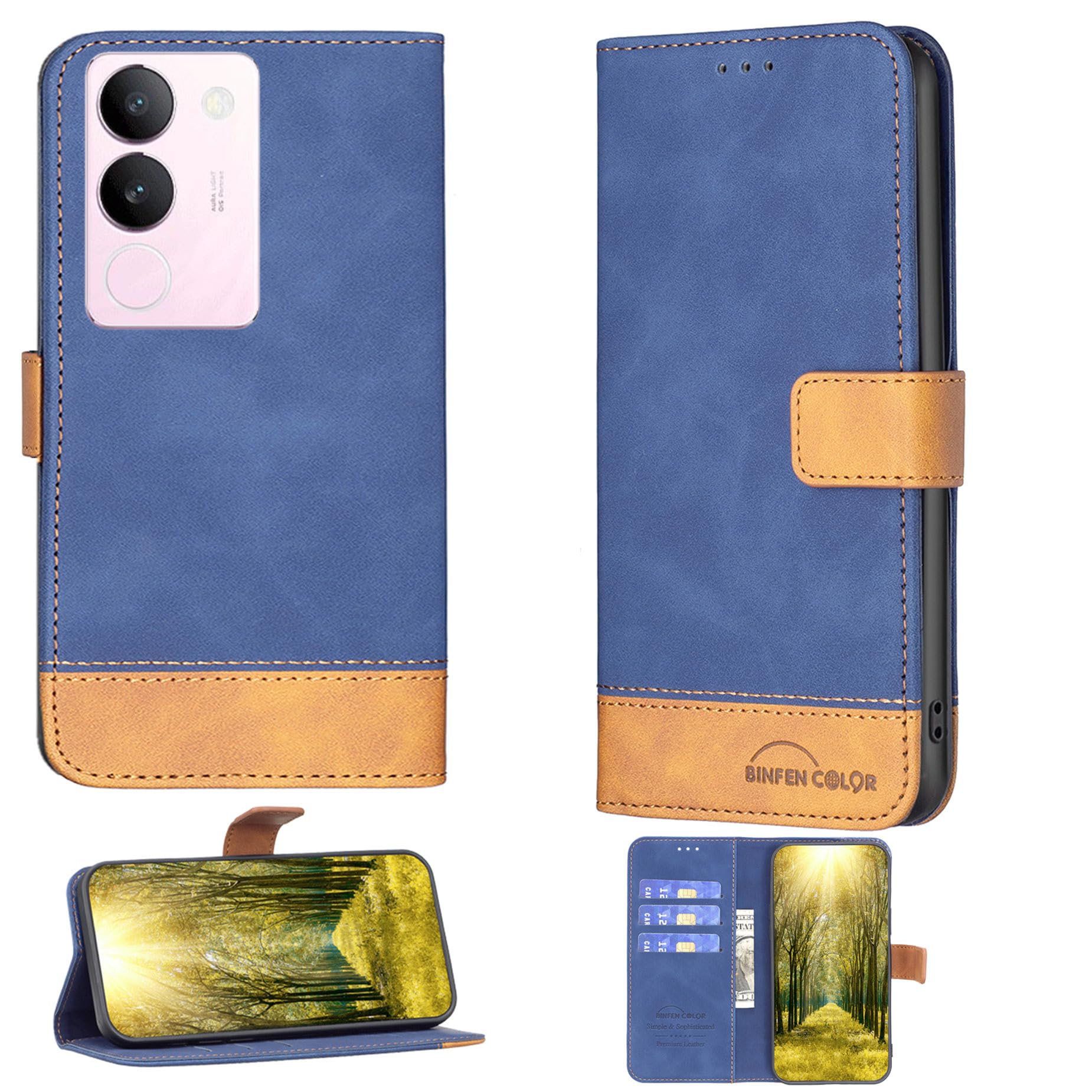 jioeuinly Case for Vivo S17 Case Compatible with